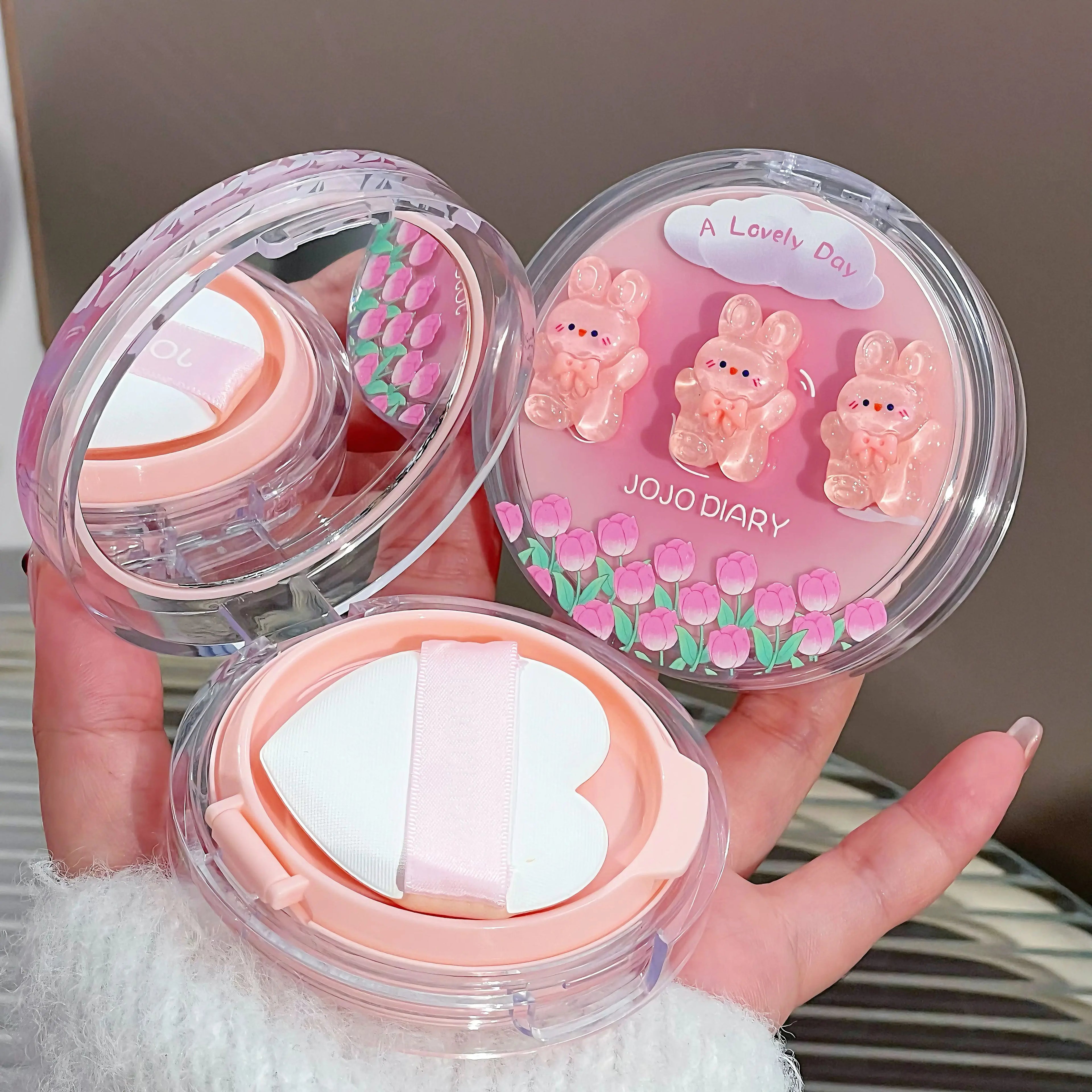 JOJO DIARY Moisturizing Concealer BB Air Cushion Cream Atural Qme