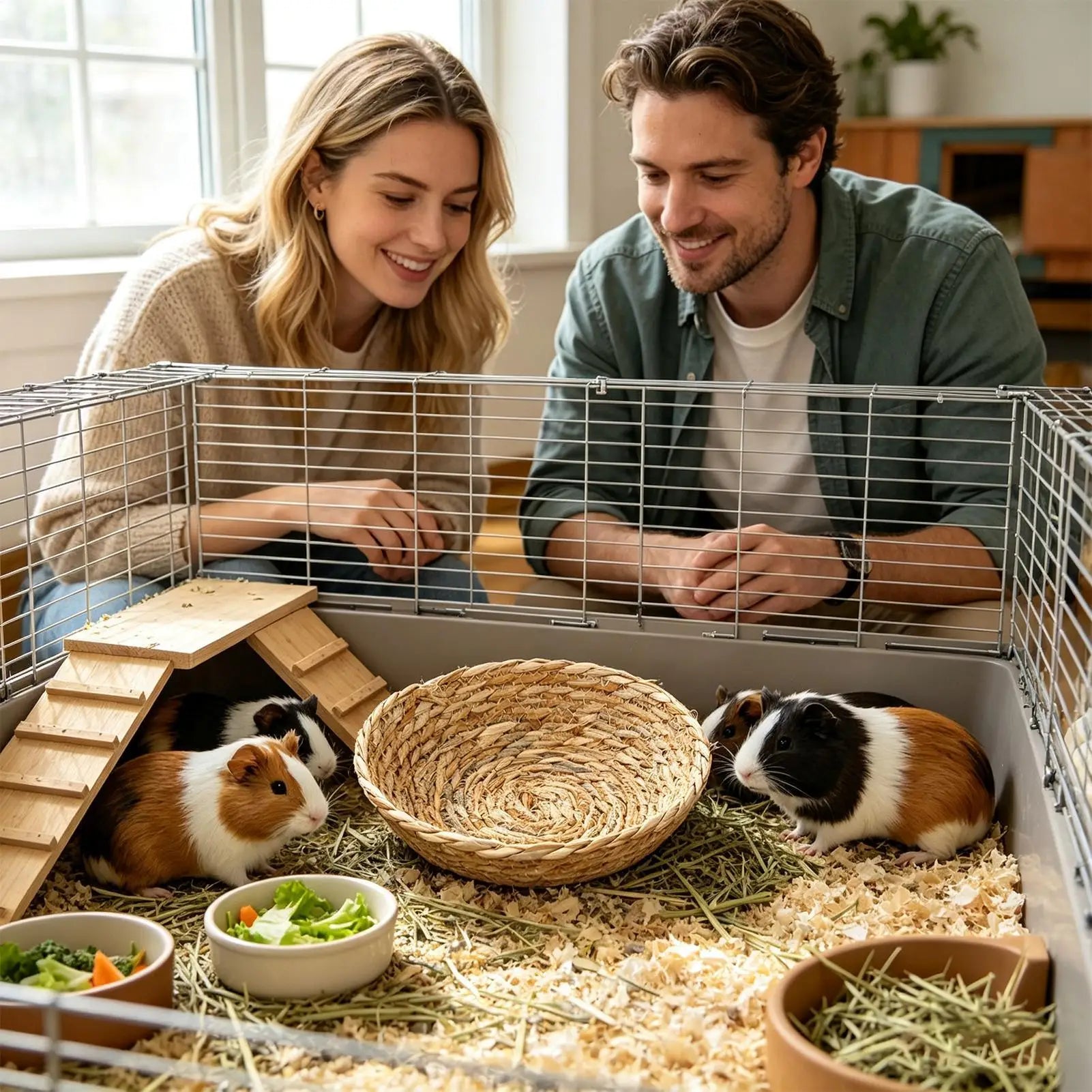 Bird Nest Woven Straw Laying House Chew Toys 5-Piece Outdoor Breeding Qme