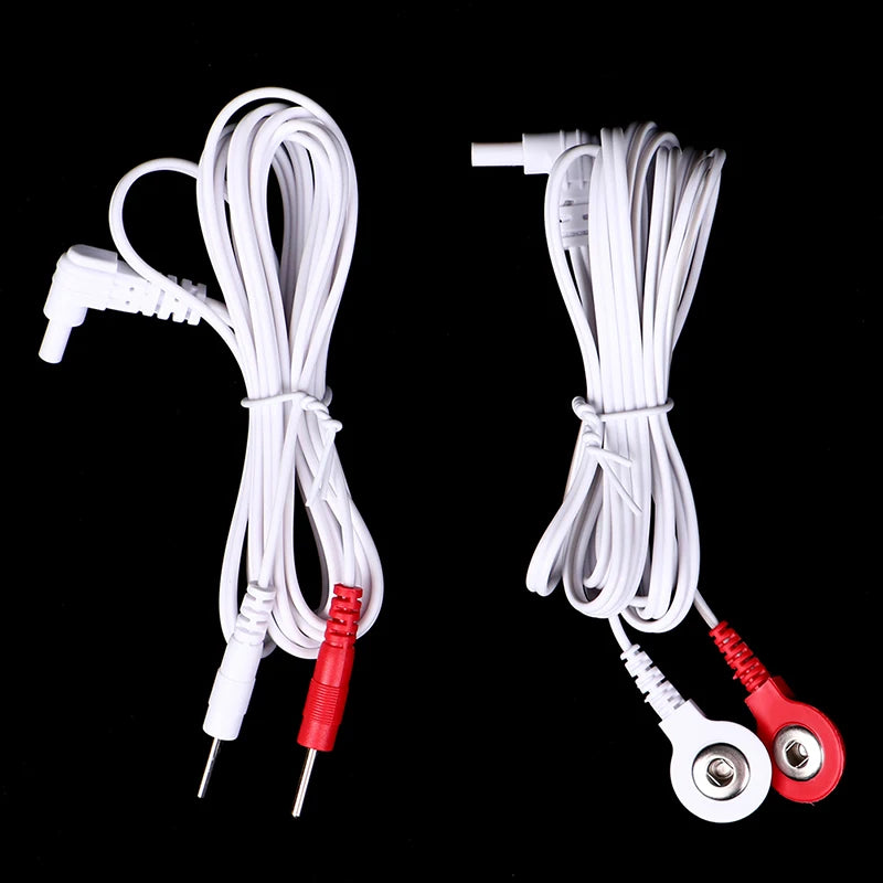 1 5 8M Replacement Jack DC Head Electrode TENS Unit Lead Wires Qme