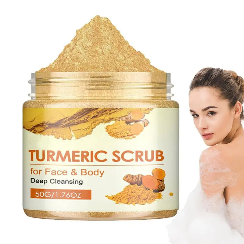 Turmeric Face Essence Essentiall Oil Cleanser Scrub Soap Black Spots Qme