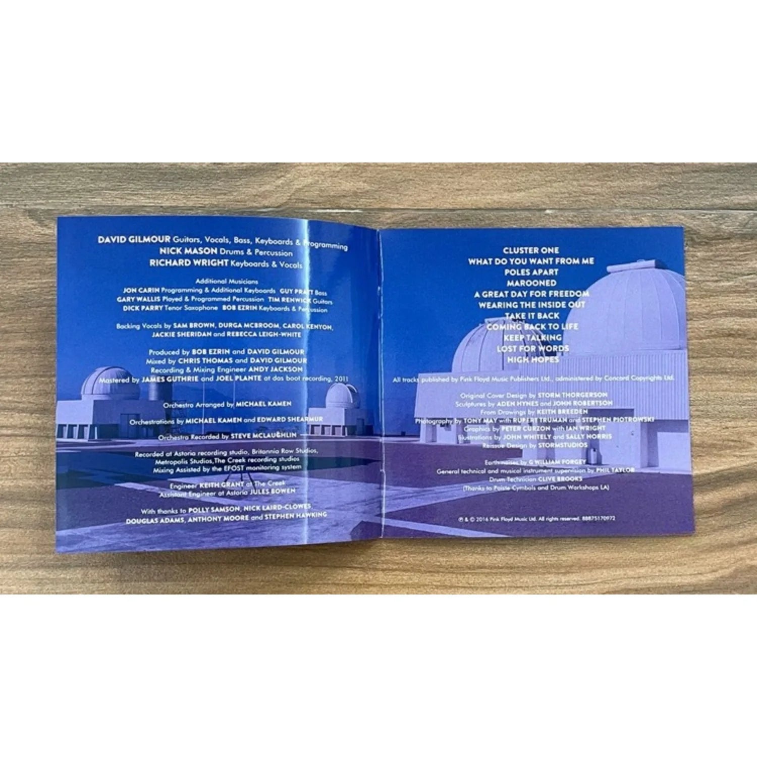Space Progressive Rock CD Set, Atmospheric Instrumental Tracks for Audiophile Sound Test & The Division Bell Rock Collection Qme