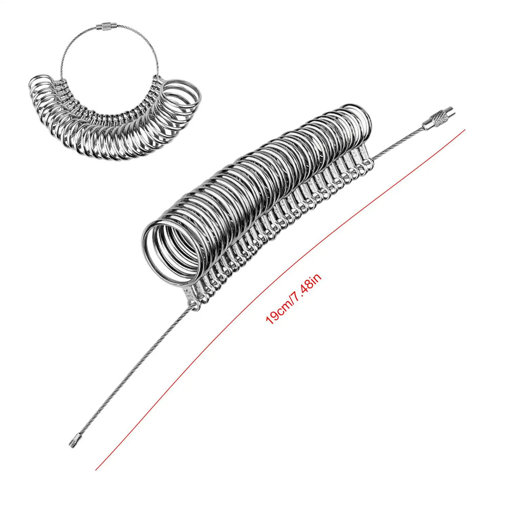 Finger Measuring Tool Ring Measurer Models Jewelry Sizer Precise Qme