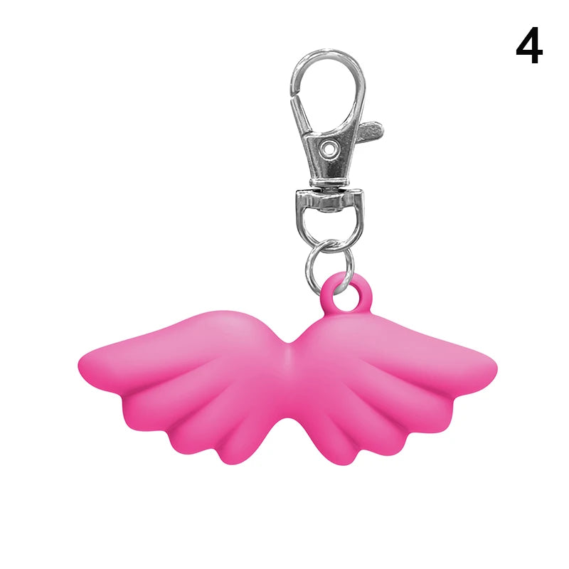 Durable Silicone Lip Balm Keychain Cap Portable Storage Case Lipstick Qme 4