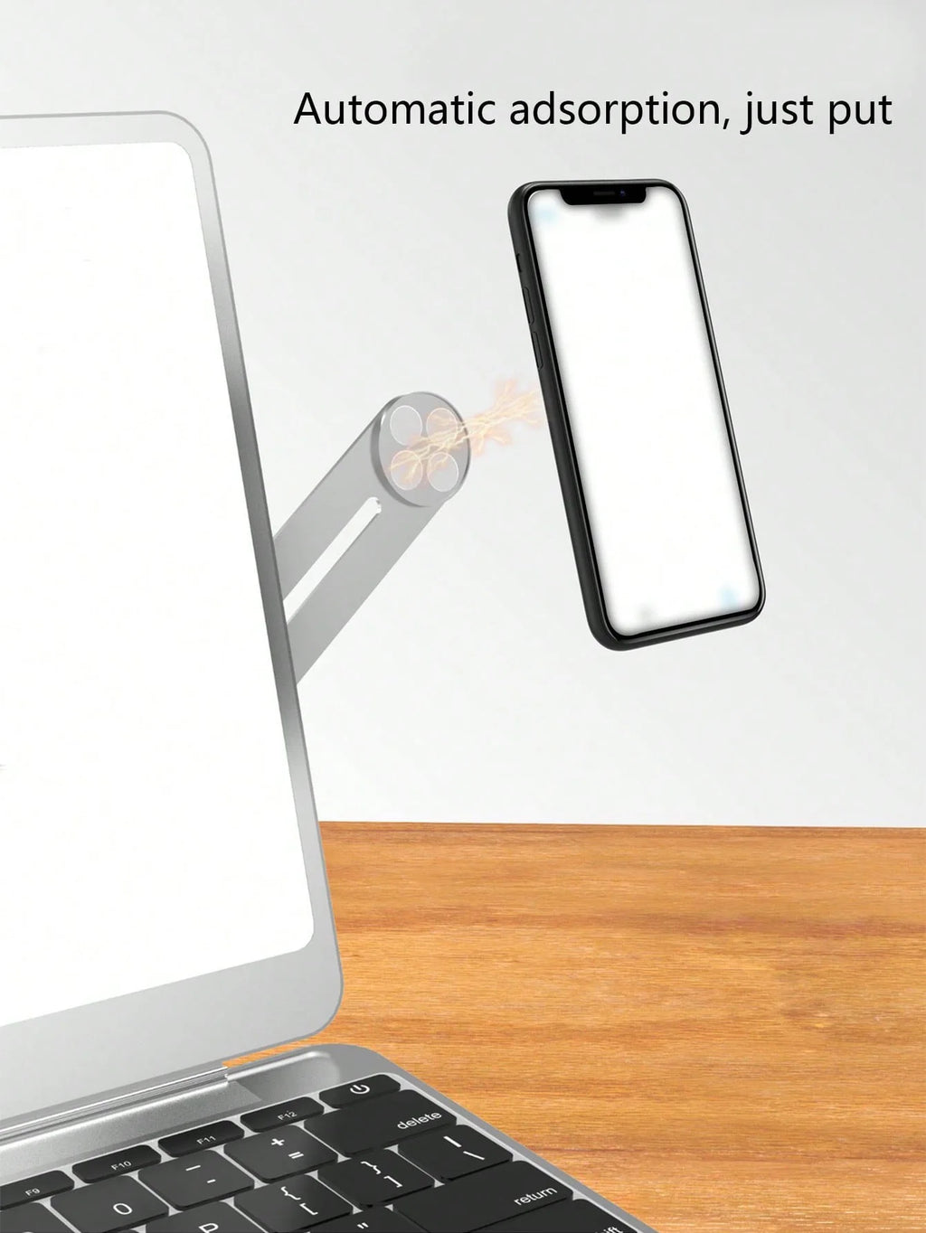 Aluminum Alloy Laptop Dual-screen Expansion Phone Holder Computer Qme