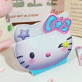 Hello Kitty Folding Makeup Mirror Creative Portable Mini Stands Desk Qme 5