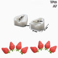 Silicone Baking Molds Strawberry Fruit Dessert Mousse Mold Cake Qme A7