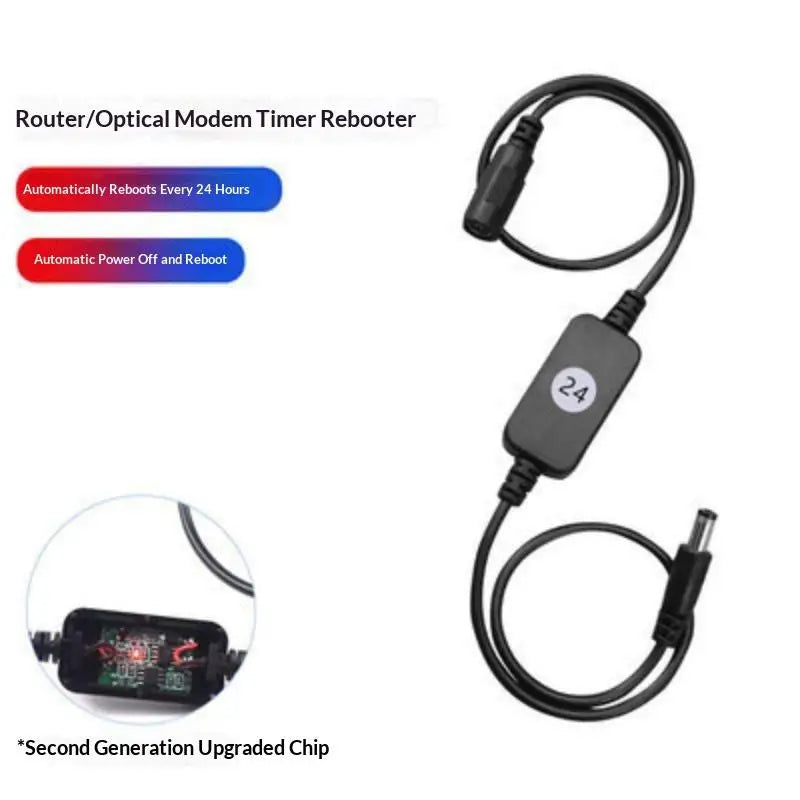 Wifi Router Auto Restart Reset Rebooter 72 Hours Timed Plug Small Qme A3