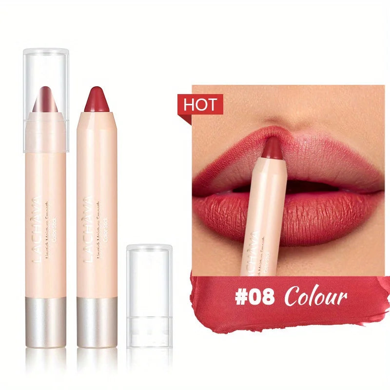 Lipstick Lipliner Pencil Long-lasting Waterproof Matte Finish Qme 08