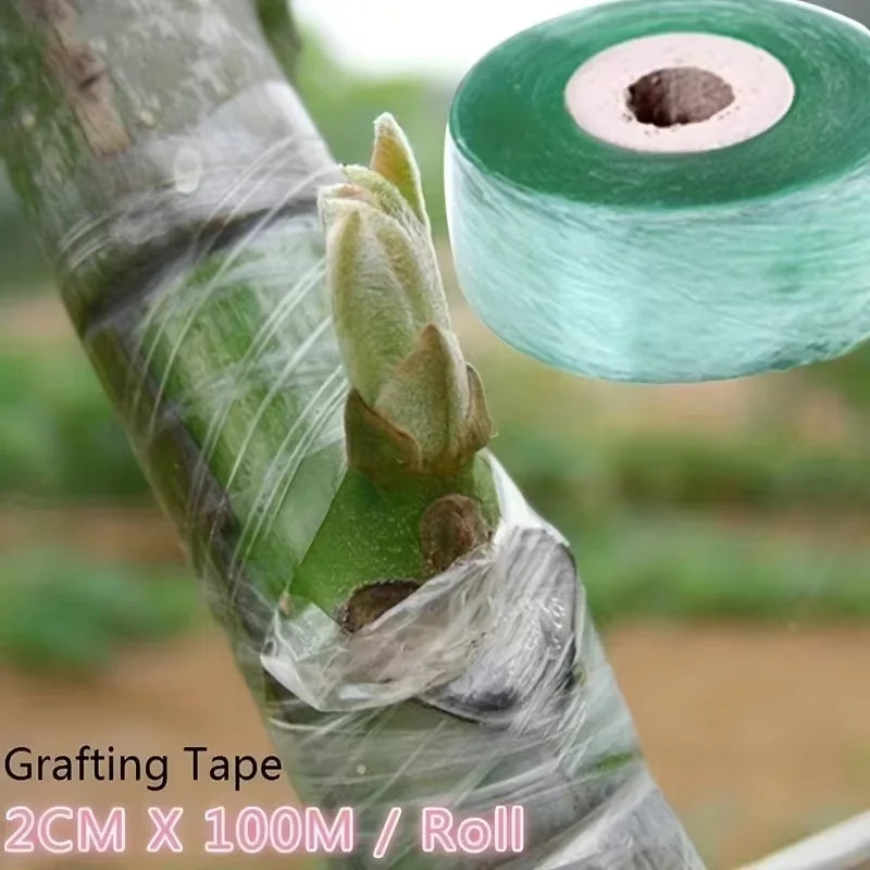 Self-adhesive PE Grafting Tape Film Stretchable Garden Tree Plants Qme