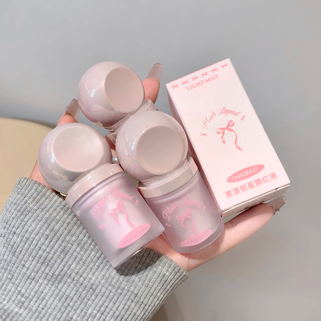SHAQINUO Light Blush Liquid Moisturizing Mirror Vitality Whitening Qme