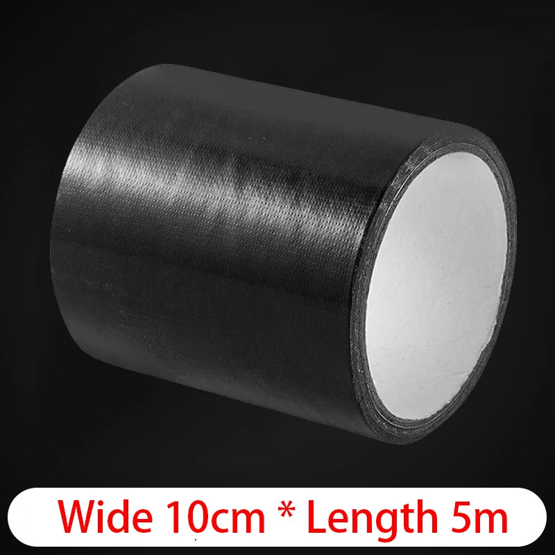 Black Cloth-based Adhesive Tape Is Used For Cushion Repair Leather Seat Sofa Leak Repair Leather Wear-resistant Repair Tape Qme 10cmX5m
