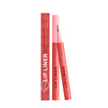Waterproof Matte Lip Liner Pencil Long Lasting Smudge-Proof Highly Pigmented Lip Liner Moisturising Contouring Makeup 6 Colors Qme Peach Colored
