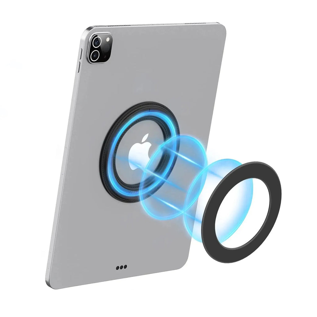 Magnetic Tablet Wall Mount,iPad Holder Mount,Cradle Magnet for IPad, SnapHold Magnetic Sticker for Home,Office,Fridge Qme