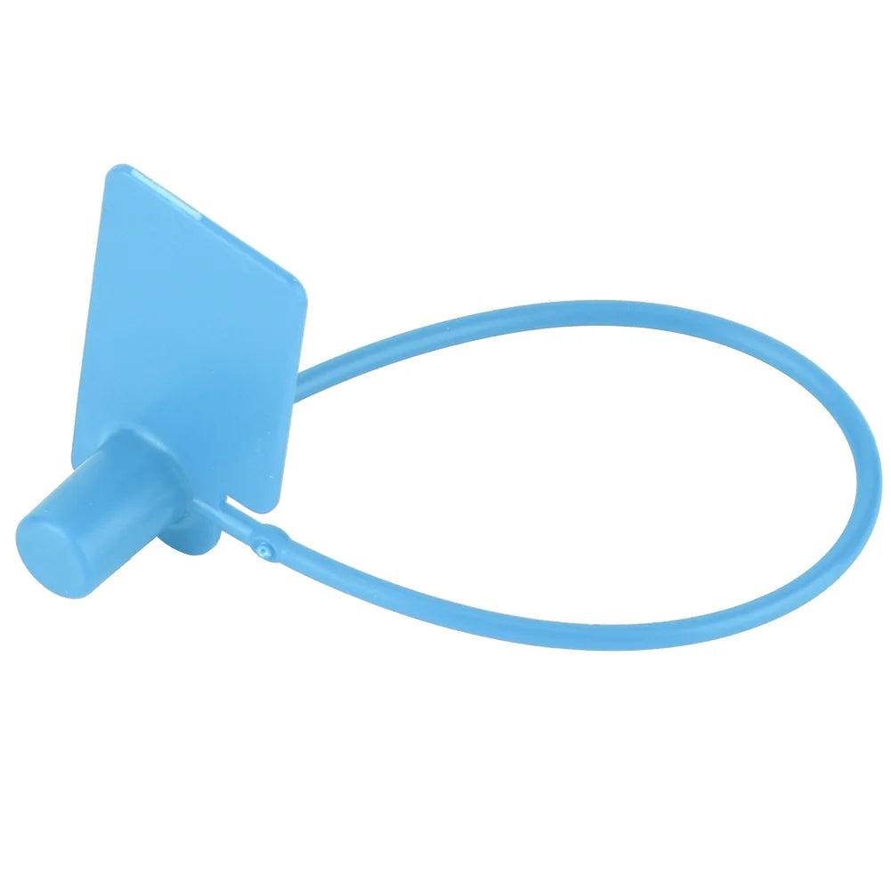100Pcs Disposable Cable Labels Self Locking Cable Ties Identification Mark Tags Anti Theft Wire Marker Tags Set Qme