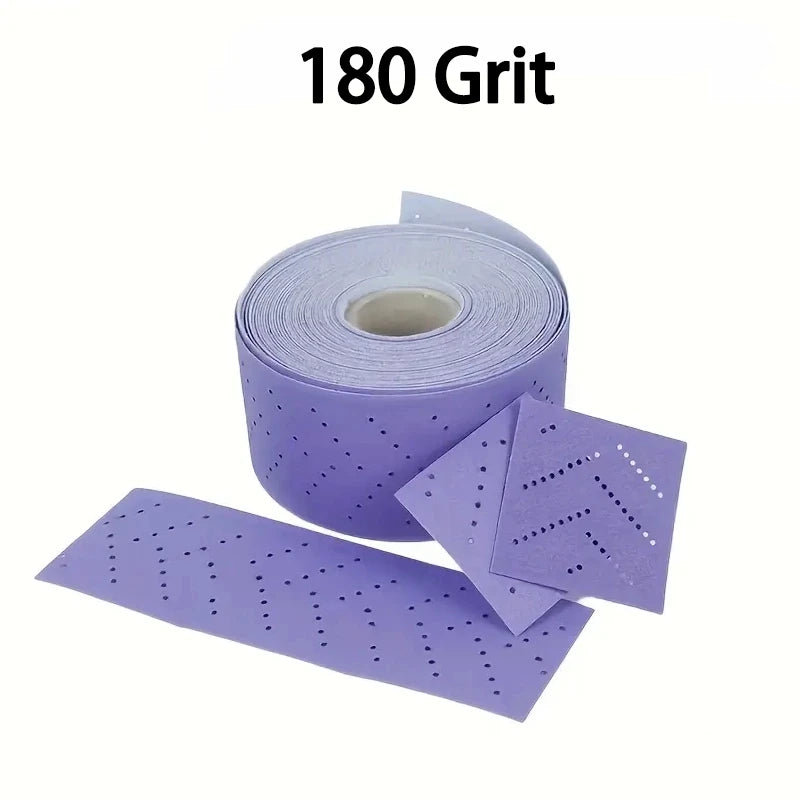 1Roll hand torn sandpaper roll Precision Sandpaper Roll, Aluminum Oxide Sanding Sheet For Rectangular Sanding Machine（60-400） Qme 1Roll 180Grit