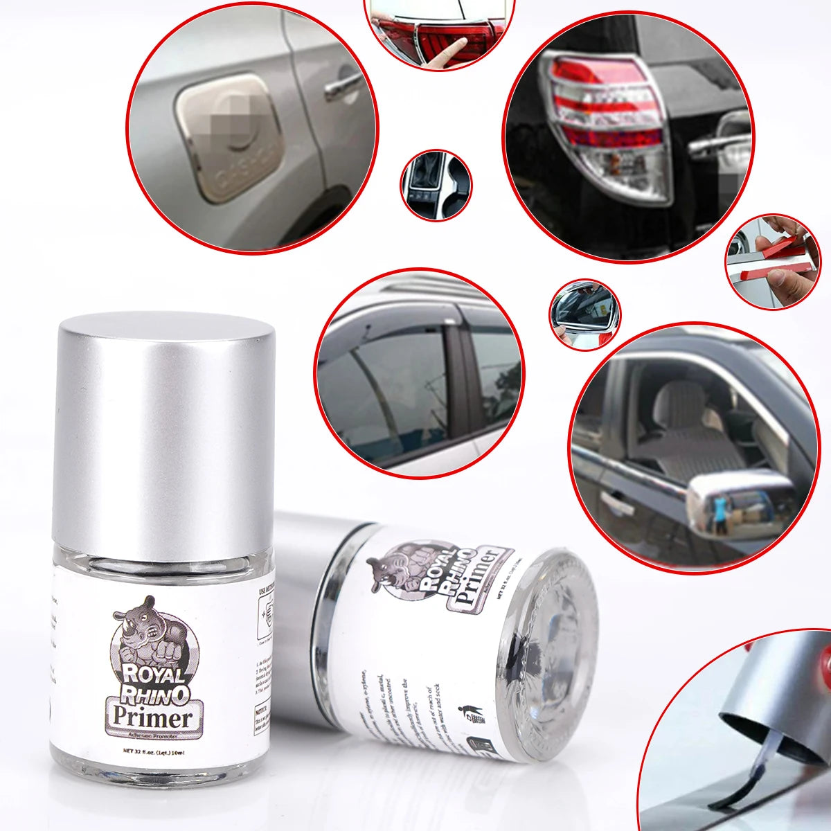 944 Primer Adhesion Promoter and Double Sided Tape Super Paste Combination 10ml Double Sided Tape Aid For Car Accessories Qme