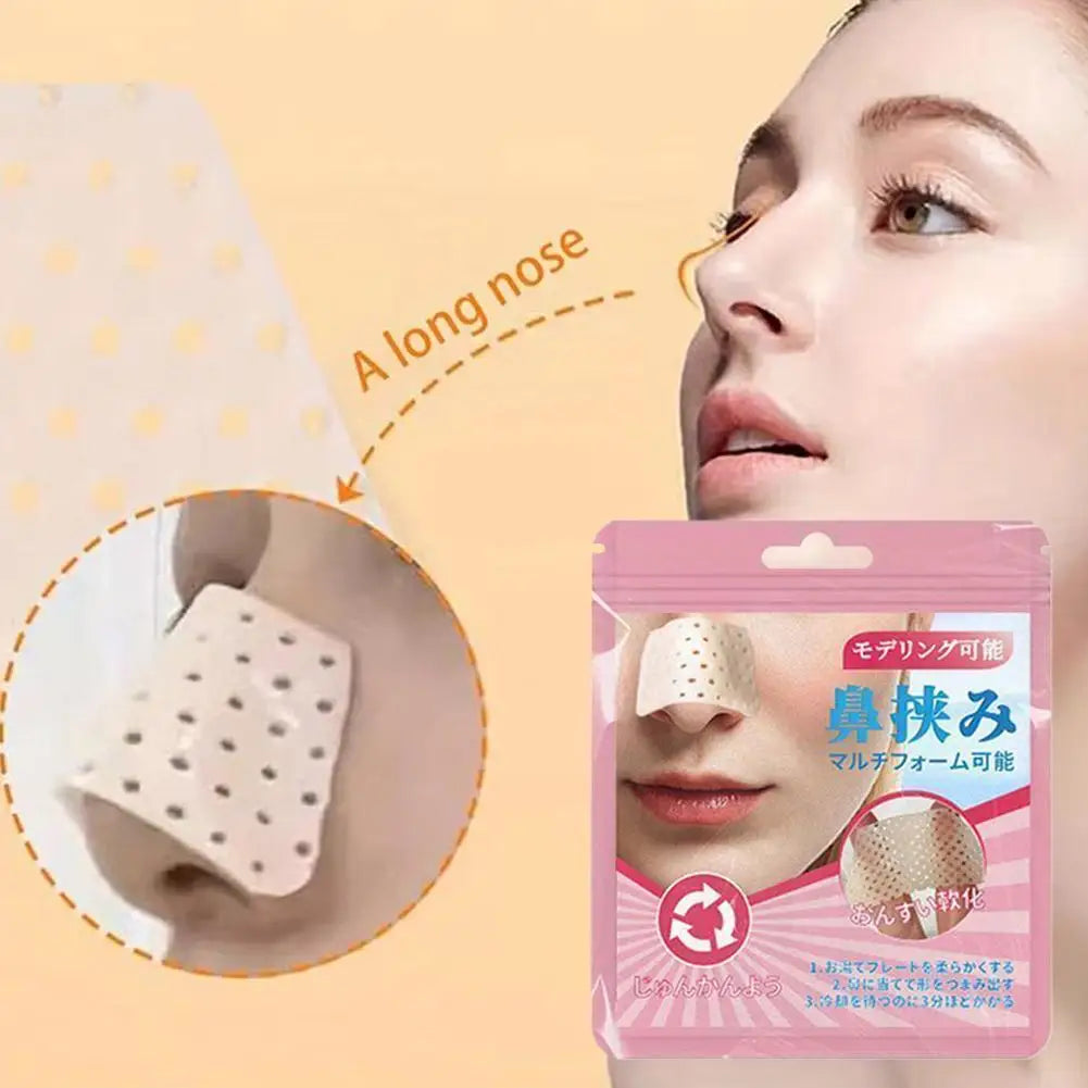 1 2 Packs Thermoplastic Nasal Splints Trapezoid Nose Brace External Qme