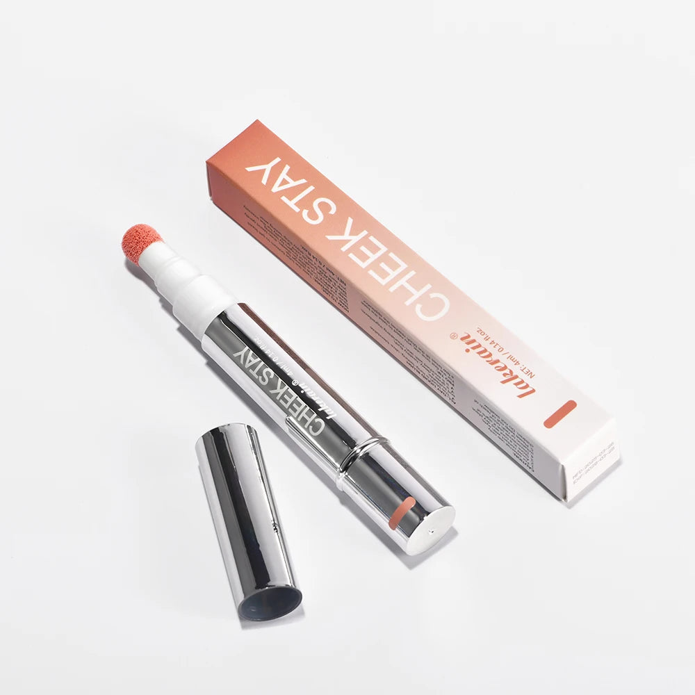 Liquid Blusher Cheek Stay Easy Apply Long-lasting Skin Tone Sponge Qme