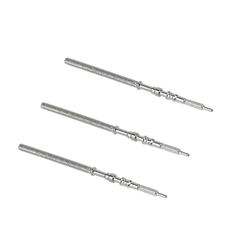 10Pcs 5Pcs Movement Watch Steel Stem Crown Kit Watch Of Parts NH35 NH36 NH38 NH39 Movement Watch Stem Spare Parts Qme