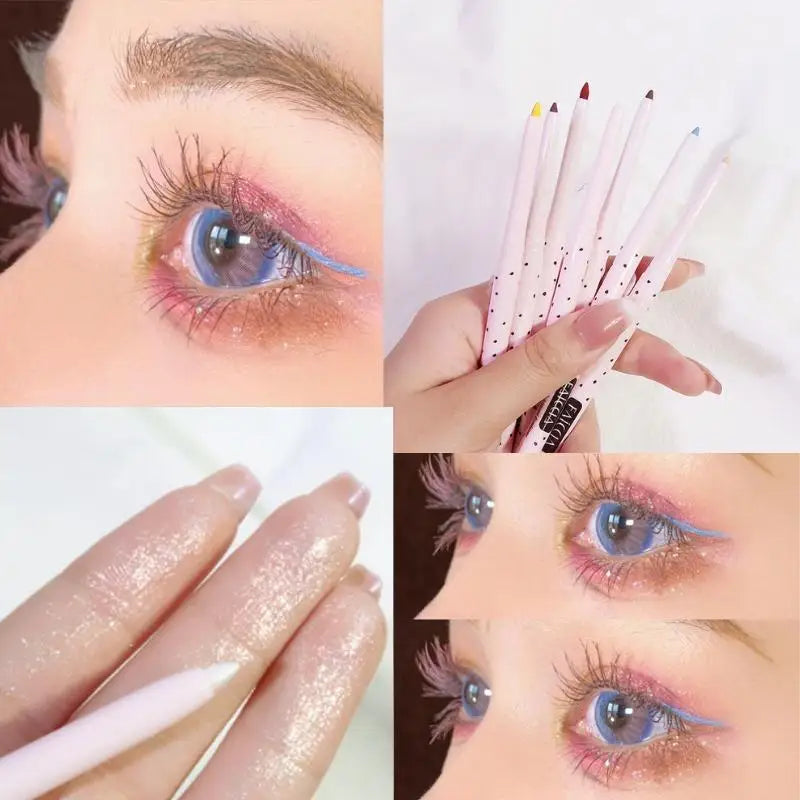 Eyeliner Gel Pencil Eye Silkworm Pen Long-lasting Waterproof Qme