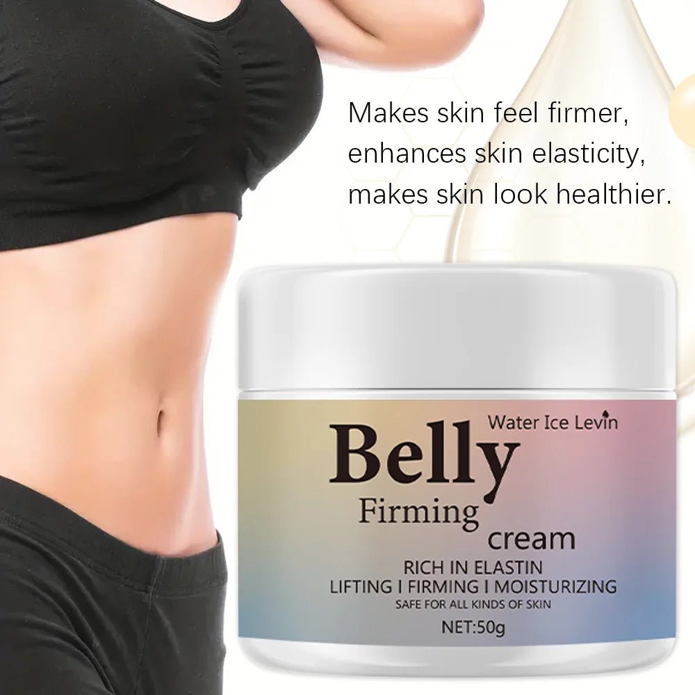 New Firming body cream, contains collagen, can tighten the abdomen, thighs and buttocks, has a moisturizing effect 50g Qme