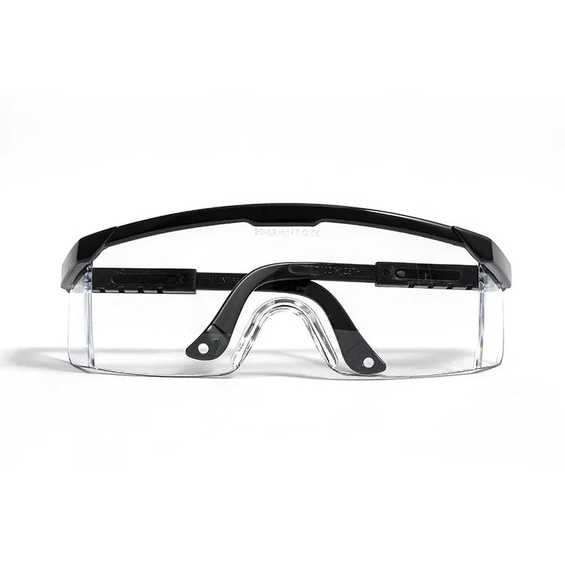 T Goggles Safety Glasses Lab Eye Protection Protective Eyewear Clear Lens Workplace Safety Goggles Anti-dust Supplies Qme