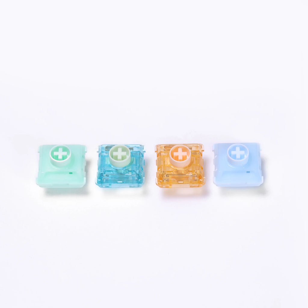 Kailh 12 Different Low Profile Switch Linear Tactile Click Silent Switch and Keycap for Mechanical Keyboard (Experience Package) Qme