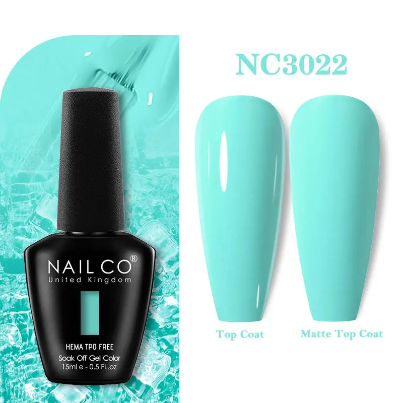 NAILCO Fresh Gel Nail Polish Nails Semi-permanent Varnish Hybrid