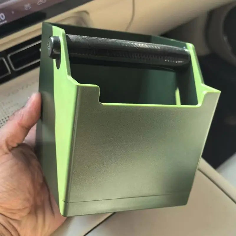 Coffee Knock Box Espresso Grounds Container Anti Slip Espresso Dump Bin Grind Barista Goods Cafe Bar Accessor Grind Waste Bin Qme A3