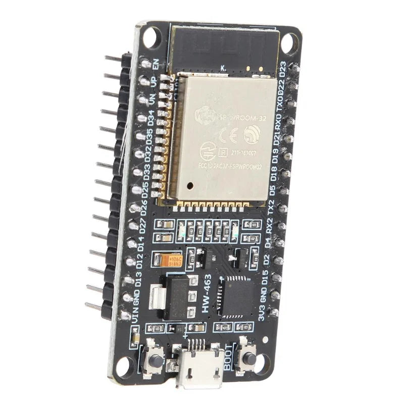 ESP-32S ESP-WROOM-32 ESP32 WIFI Dual Core CPU Development Board 802.11b/g Wi Fi BT Module Ultra-Low Power Consumption Qme