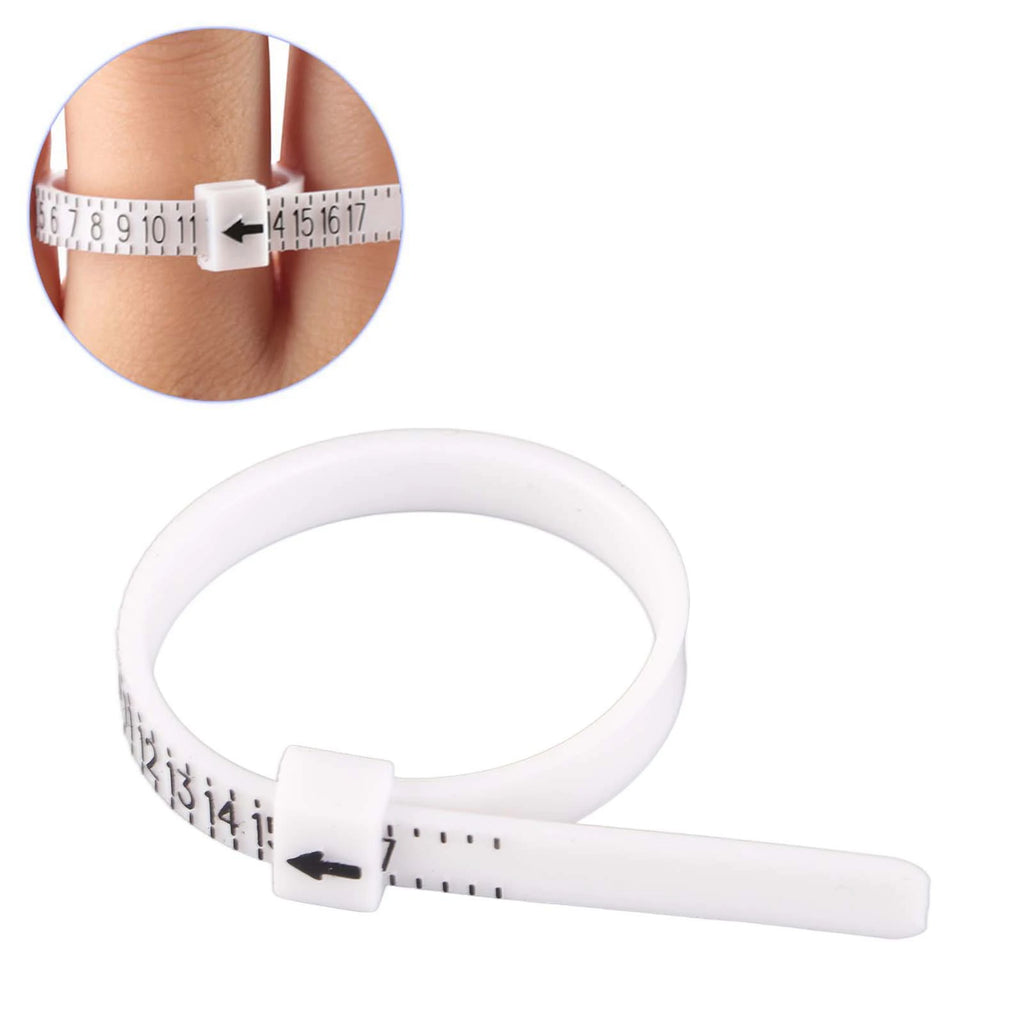 New US Sizer Measure Finger Gauge Scale Measure Tool Finger Stick Wedding Tester Finger Measure Tool Sizer Scale Qme