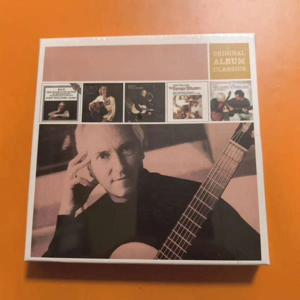 Classical Guitar Master 5-CD Box Set, Original Album Classics Collection, Acoustic Guitar Works By Renowned Virtuoso Qme 5CD