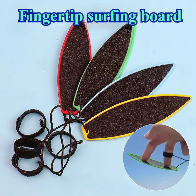 Fingers Surf Skateboard Creative Mini Air Pressure Press Cool Tech Fun Funky Young Boys And Girls Gift Toys Qme