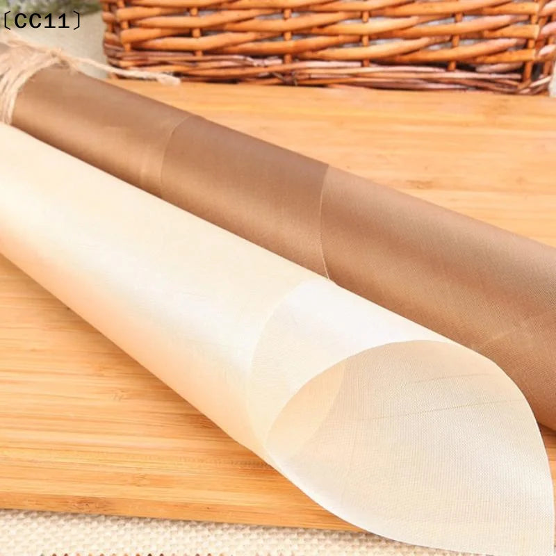 Reusable Resistant Baking Sheets Oil-proof Paper Cloth Oven Pad Qme