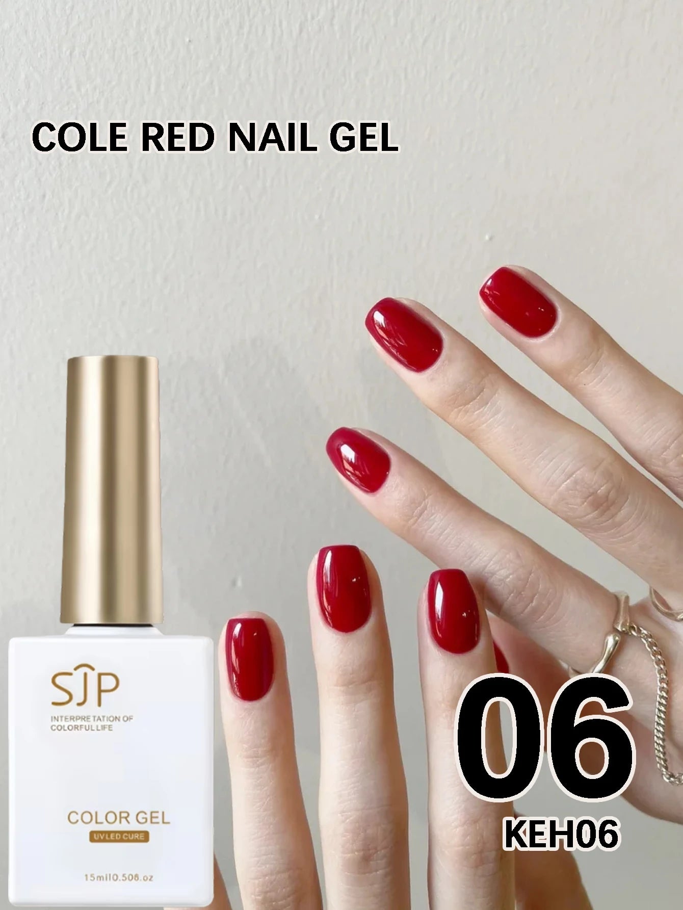 Burgundy Series Gel Nail Polish DIY Art Charming Perfect Christmas Qme 06