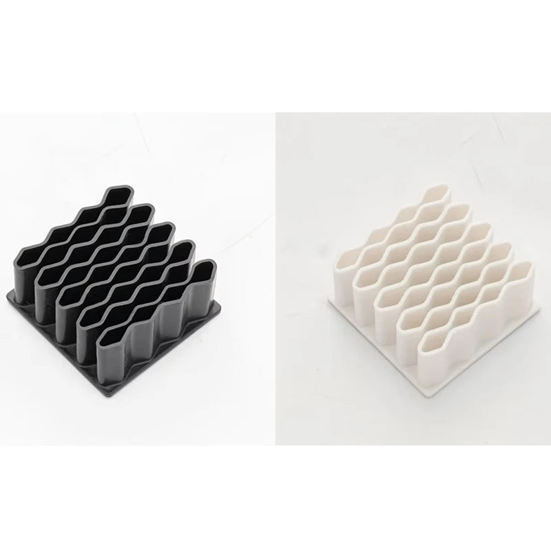 Pen Holder Multi-purpose Ointment Holder Stationery Storage Rack Desktop Ointment Stand Home Compartment Organizer Qme 2pcs