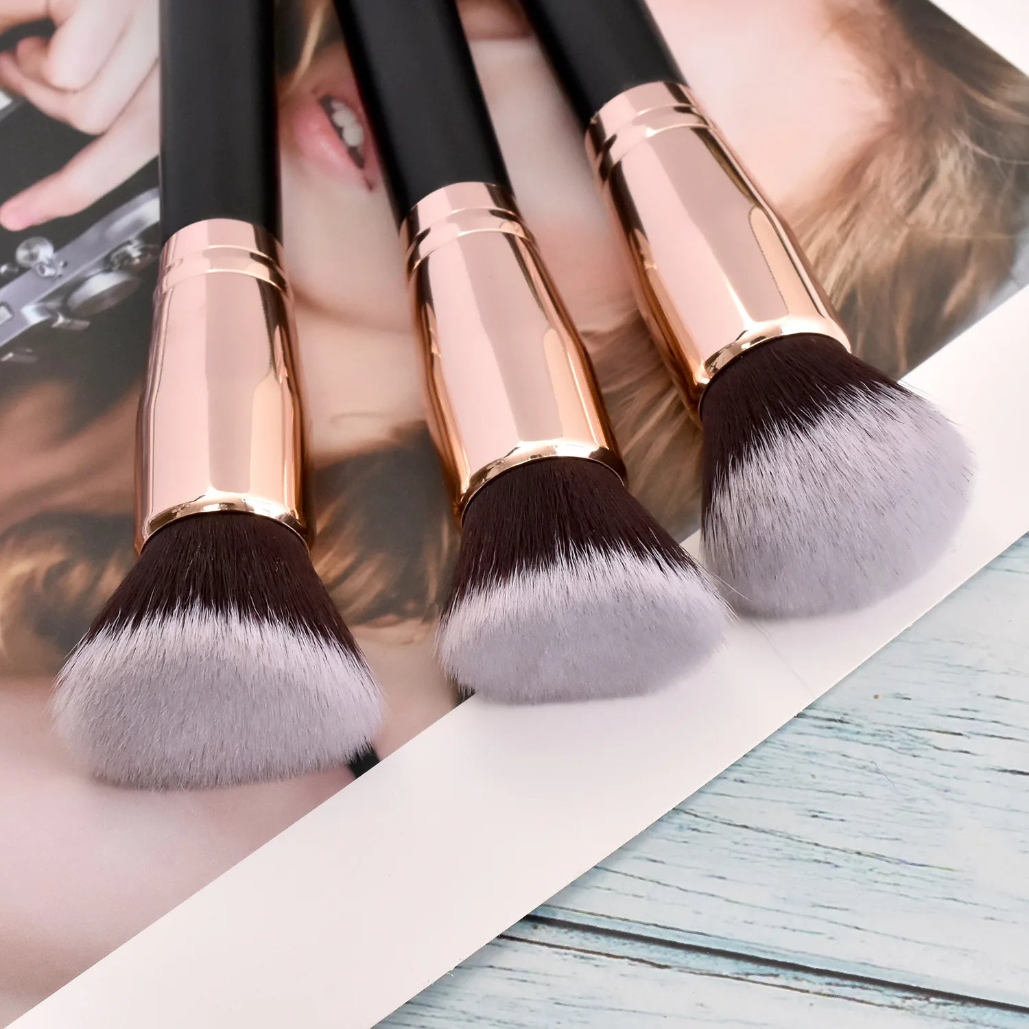 Makeup Brushes Foundation Loose Powder Concealer Blending Blush Brush Qme