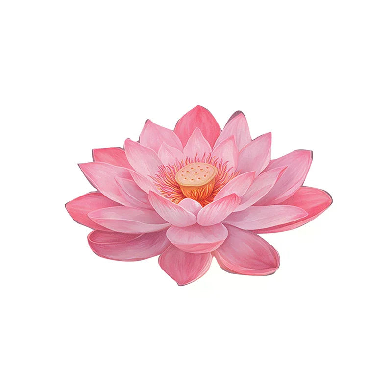 Glow-in-the-Dark Flower Toilet Sticker Luminous Toilet Decal Removable Self-Adhesive Home Decor Stickers For Bedroom Living Room Qme