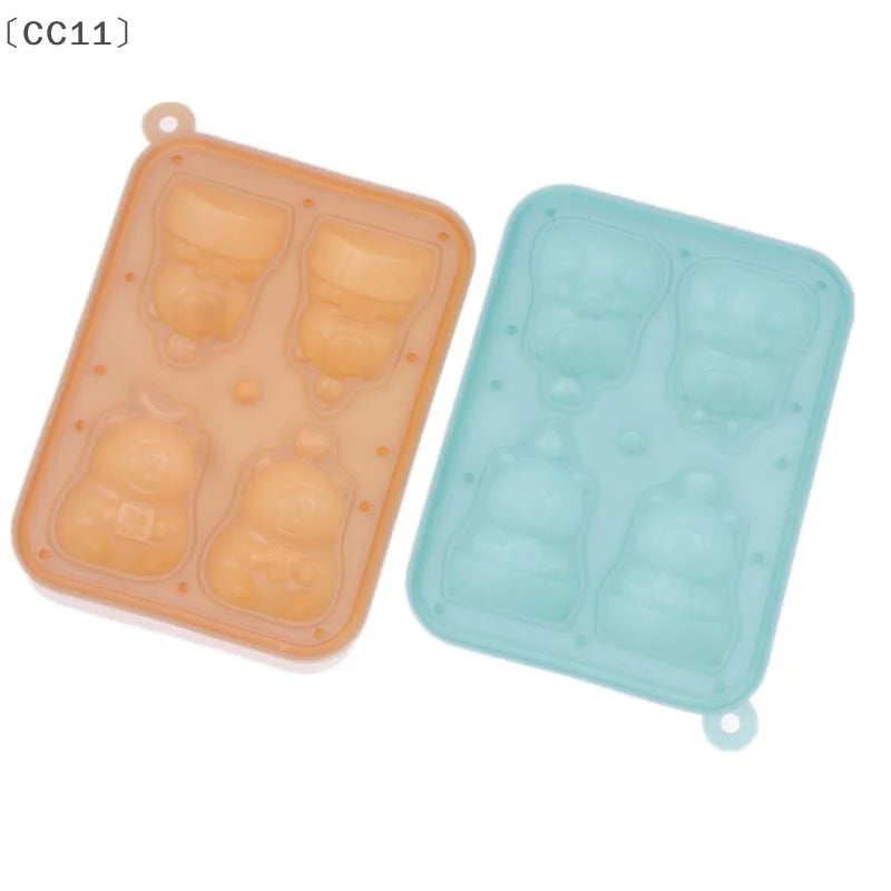 CC114 Consecutive Capybara Shaped Silicone Mold Cartoon Animal Qme