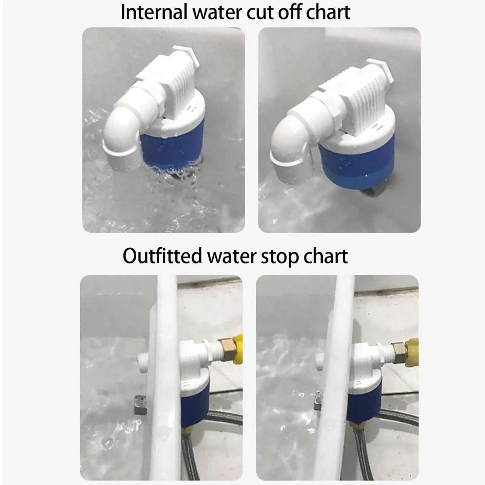 Water Float Valve Easy Installation Home Maintenance Part Buffer Tank Qme