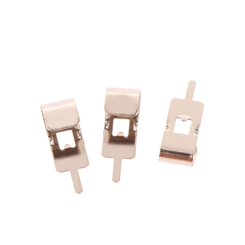 Durable Spring Steel Clip 18650 Battery Contact Insert Holder Qme