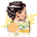 Jasmine Scented Handmade Shampoo Solid Stick Plant Essential Oil Soap Qme Default Title