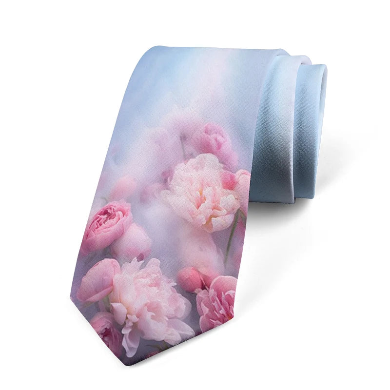 Very Sky Butterfly Print Tie Men's Casual Galaxy Fun Unisex Business Qme style2