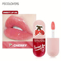 Strawberry Moisturizing Lip Gloss Peach Waterproof Glossy Long Qme 03