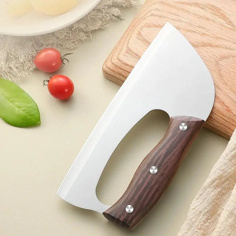 Labor Saving Kitchen Knife Home Sharp Chef's Slicing Cutting Forged Qme
