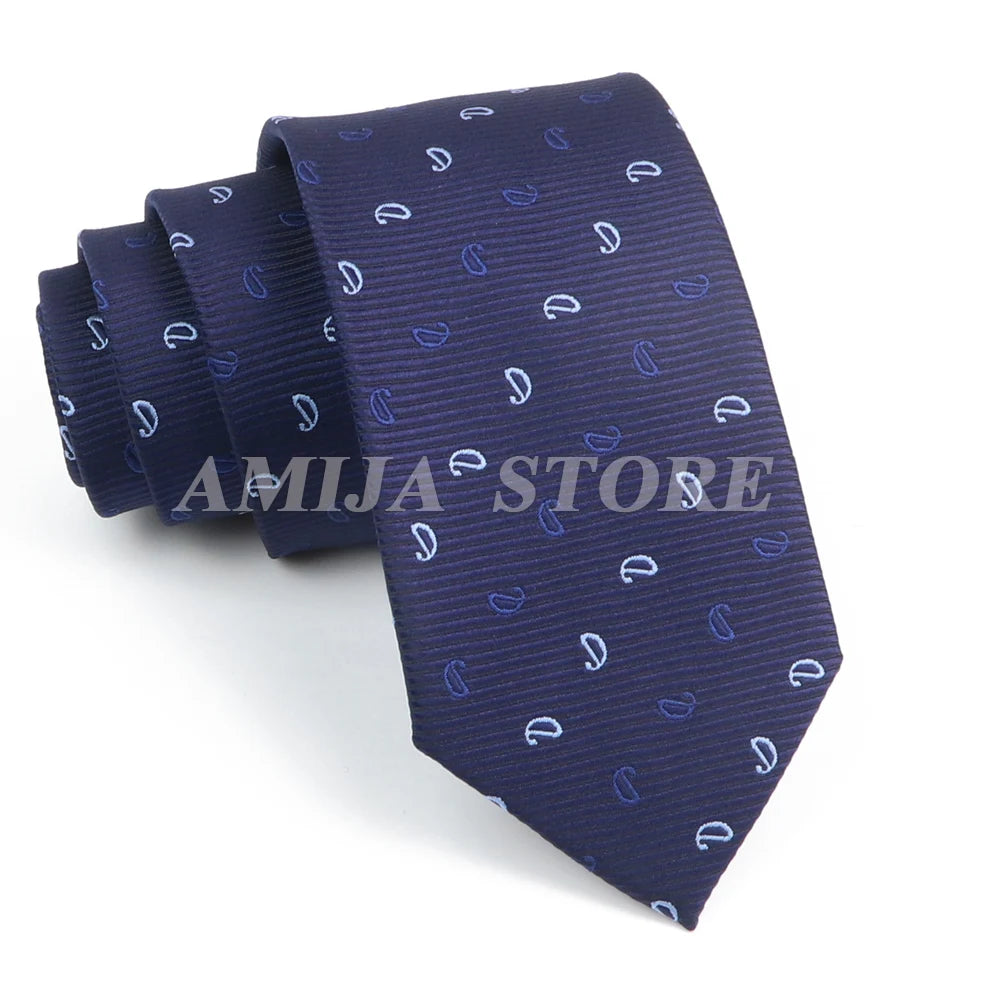 Tie Men Gravatas Wholesale Fashion Woven Luxury Necktie Dark Grey Dot Qme 19 China Mainland