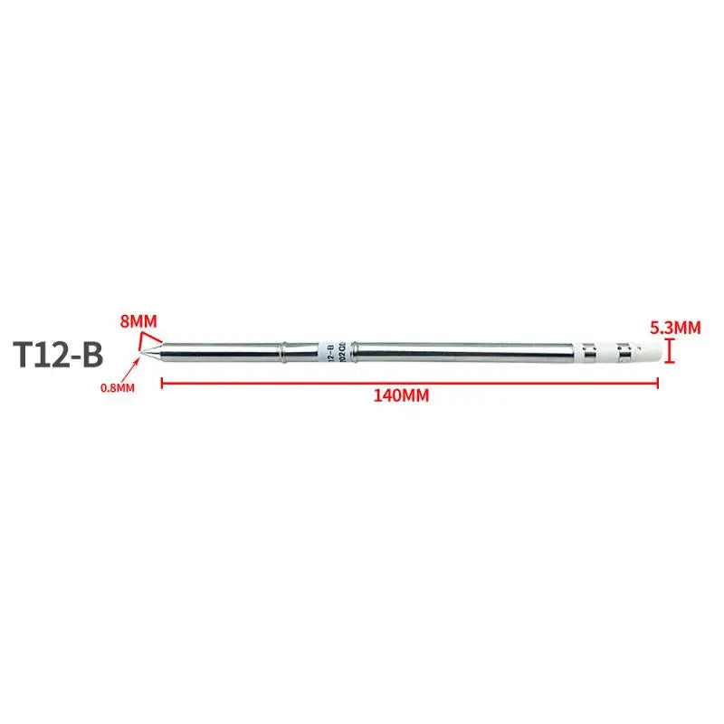 T12 I ILS J02 JL02 K KU Soldering Iron Tips Hakko Fx951 DIY Electric Qme A4