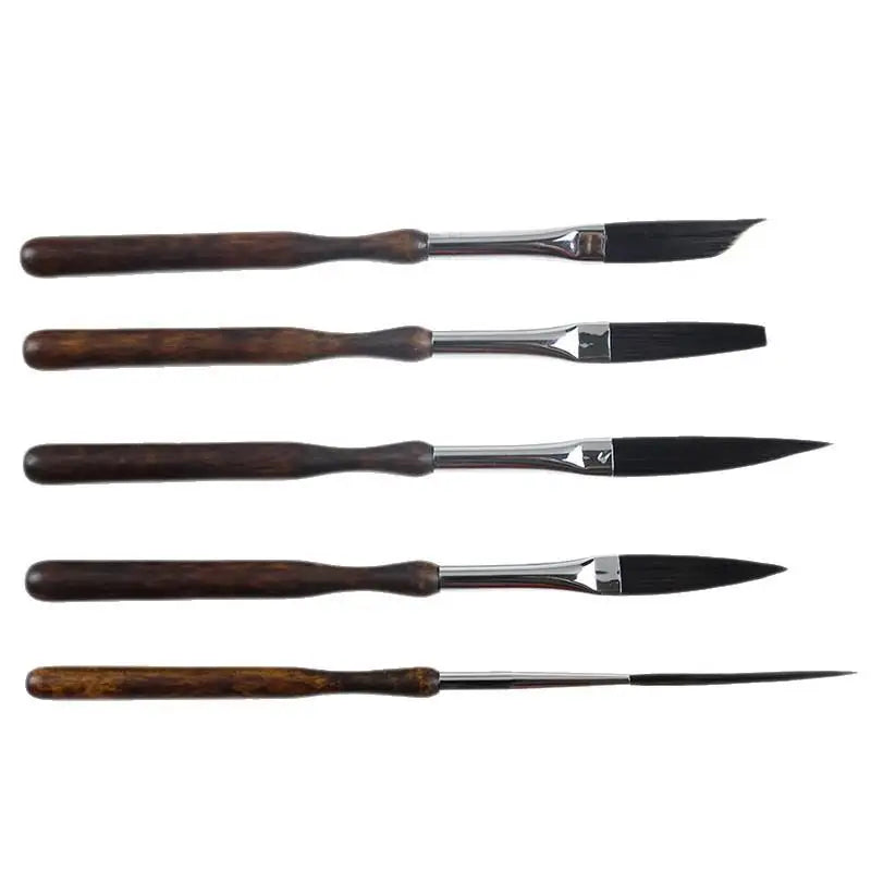 Watercolor Oil Painting Detail Brush Performance Portable Brushes Qme