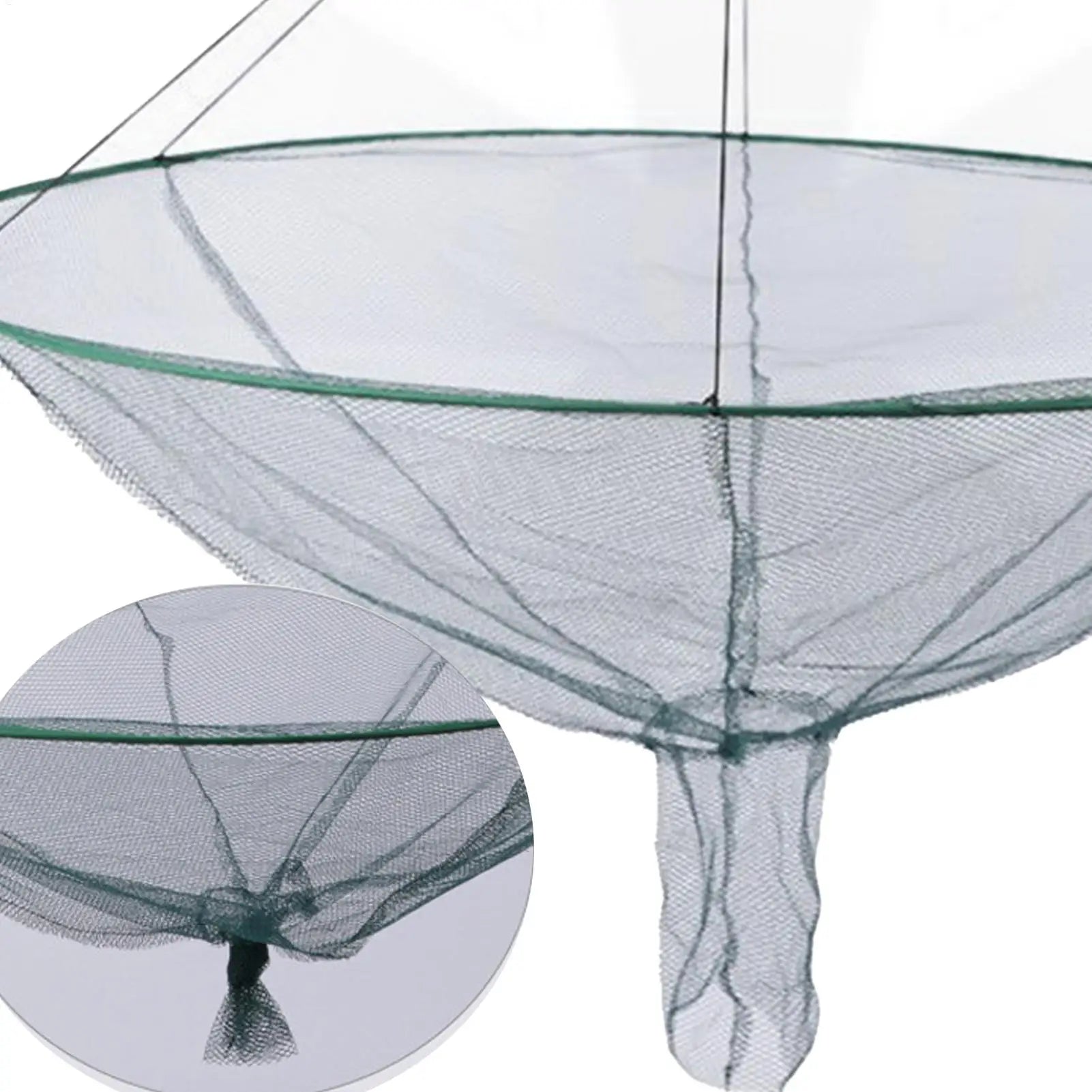 Hoop Net Fishing Round Crab Hoop Net Fishing Bridge Net Drastring Cast Nets For Fishing Collapsibles Catfish Net For Outdoor Qme