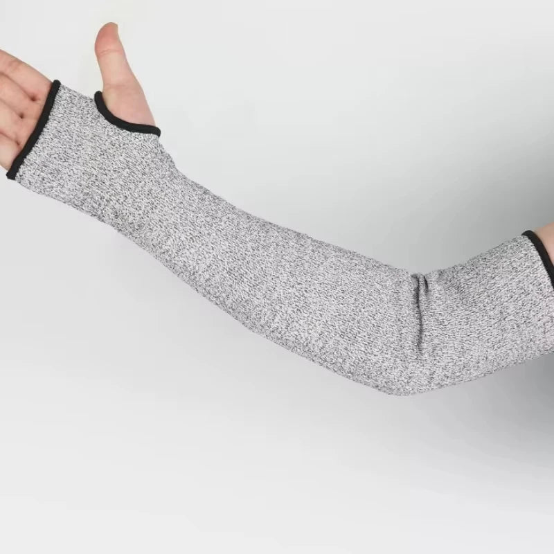 Anti-Cut Safety Sleeves Cutting Resistant Arm Puncture Gloves Breathable Protector Household Arm Guard Bracers Qme